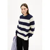 ARMEDANGELS KAAGI STRIPES Strickpullover Blau XS