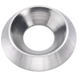 Connex Rosetten 8 mm 6 Stück Edelstahl