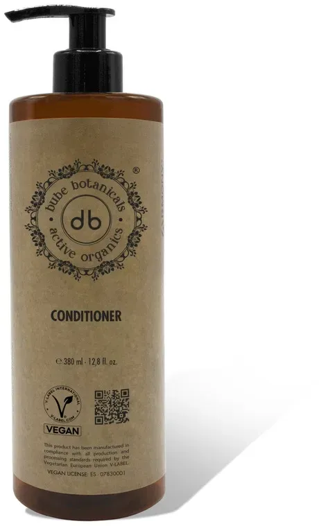 DB BUBE BOTANICALS ACTIVE ORGANICS Bube Botanicals Spender Conditioner 380 ml 24 Stück. Veganes Produkt. Pflegt und repariert das Haar, verleiht Volumen und gesunden Glanz.