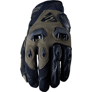 Five Stunt Evo, Handschuhe - Schwarz/Khaki - L