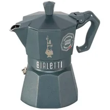 Bialetti MOKA EXCLUSIVE 3TZ Induction 3 Tassen Grau