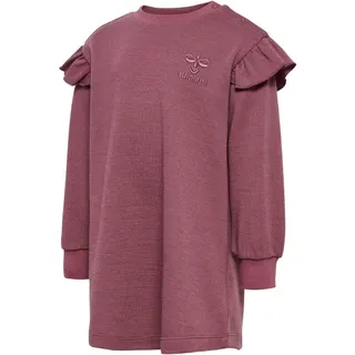 hummel hmlWULBATO langarm Sweatkleid Mädchen 4085 - rose brown 86