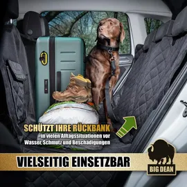 BigDean Robuste Autoschondecke Schwarz