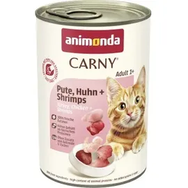 Animonda Carny Adult Rind, Pute & Shrimps 6 x 400 g