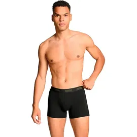 Puma Everyday Basic Boxershorts schwarz/grün XXL 3er Pack