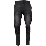 CAT Bundhose Dynamic Denim Schwarz 34x34