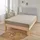 BettwarenShop Spannbettlaken Jersey-Elasthan 120 x 200 - 130 x 220 cm grau