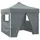 vidaXL Pop-Up 3 x 3 m inkl. Seitenteile anthrazit