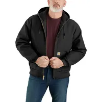CARHARTT Flannel Insulated Active schwarz S