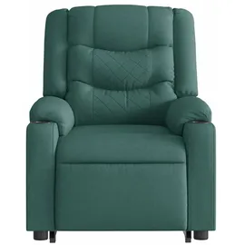 vidaXL Relaxsessel mit Aufstehhilfe Elektrisch 93 x 99 x 93 cm Dunkelgrün