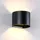 Lumiled Außenleuchte Aluminium 10,0 cm 2x 3 W schwarz