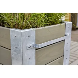 Plus Cubic Pflanzkasten 120 x 50 x 70 cm Braun