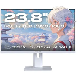 JAPANNEXT JN-IPS238G120F-HSP-W 23,8" IPS Full HD