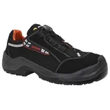 ELTEN SENEX BOA® ESD S3 Herren, Textil, Aluminiumkappe (leichter als Stahlkappe), leicht, sportlich, Schwarz/Rot, Größe: 43