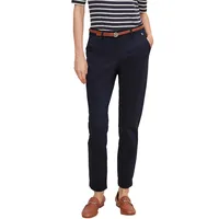 Comma, comma Jerseyhose 7/8 Slim Fit Blau 40