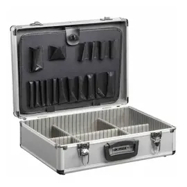 Ironside Alu Werkzeugkoffer Top 455 x 330 x 150 mm silber
