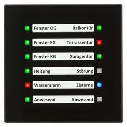 MDT Glas LED Anzeige SCN-GLED1S.01