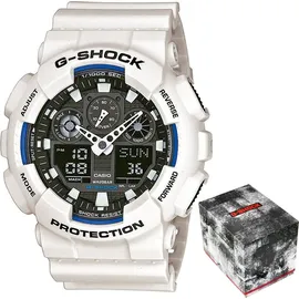Casio G-shock Ga-100b Uhr White One Size