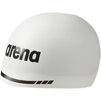 Arena 3D Soft badekappe weis - L