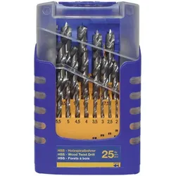 FISCH-TOOLS Holzspiralbohrersatz 013G 25-teilig ( 4000863170 )