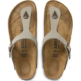 Birkenstock Gizeh Birko-Flor Nubuk stone 36