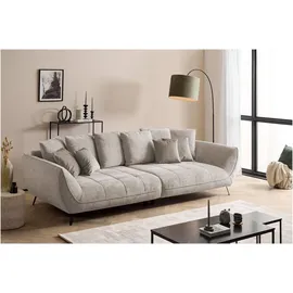 exxpo - sofa fashion Big-Sofa EXXPO - SOFA FASHION "Triton Mega Sofa,toller Sitzkomfort, Steppung im Sitz, Breite 311cm", beige, B:311cm H:95cm T:130cm, Sofas, Big-Sofa, inkl.10-teiliges Kissenset,gemütliches Megasofa,viel Platz zum Relaxen