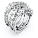 Swarovski Damenring Hyperbola Spin 5584654 - silber - 60