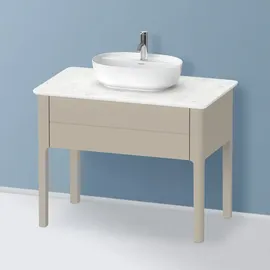 Duravit Waschtischunterschrank 1 Auszug 93,8 x 74,3 cm Taupe Seidenmatt