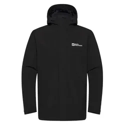 Jack Wolfskin Herren Altenberg 3in1 Jacke, XXL - black