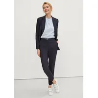 Comma, comma Damen Trousers 7/8 Anzughose, 5976 Navy, 44