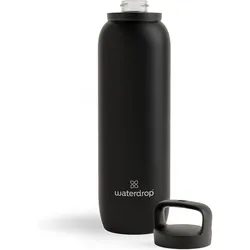 waterdrop ALL-PURPOSE Thermo Bottle black matt 1L SCHWARZ 1000 mL