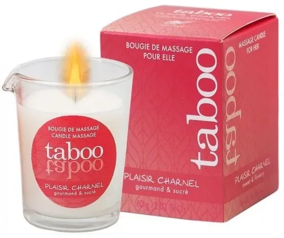 RUF - TABOO-MASSAGEKERZE FÜR IHR PLAISIR CHARNEL-KAKAOBLÜTEN-AROMA