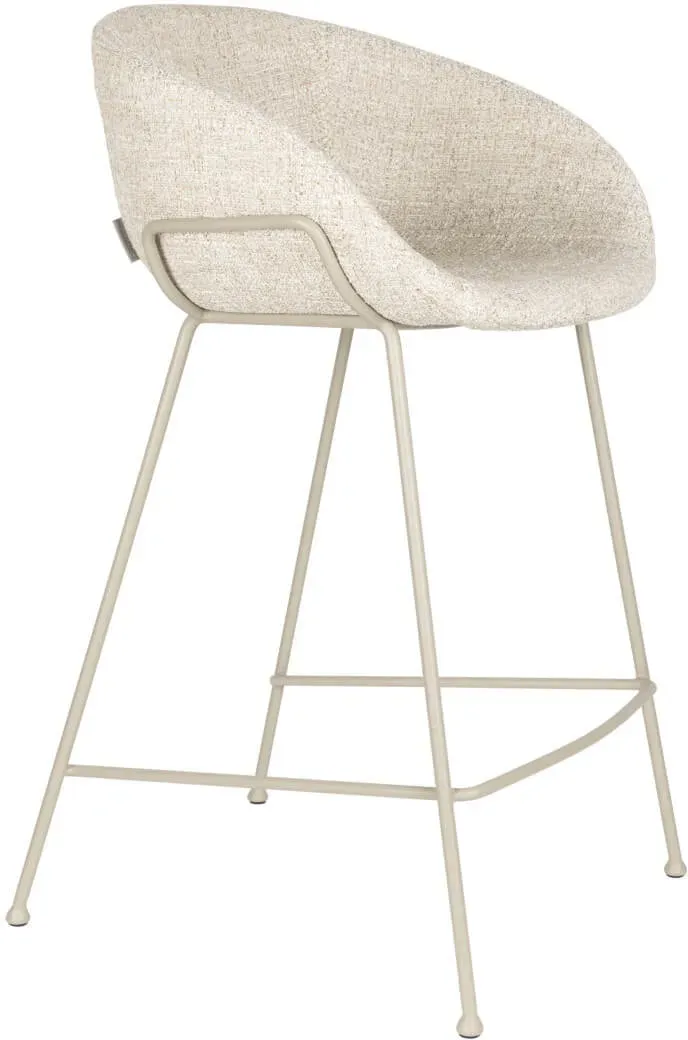 Zuiver Feston Barhocker, höhe 65 cm, beige