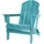ASPERO Gartenstuhl 75 x 75 x 83 cm grau/türkis