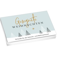 Gerth Medien GmbH Gesegnete Weihnachten - Postkartenset