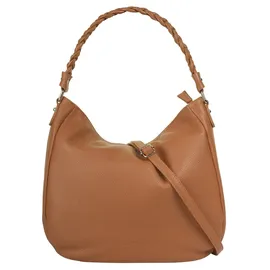 Samantha look Henkeltasche Leder Brown