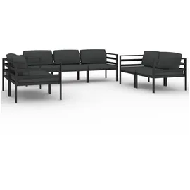 vidaXL Garten-Lounge-Set 7-tlg. anthrazit