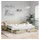 vidaXL Tagesbett 100 x 200 cm Creme