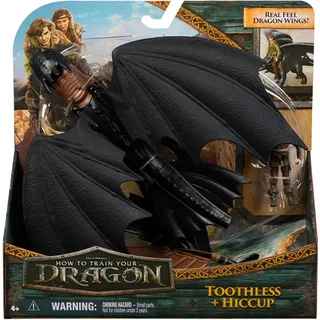Spin Master Drachenzähmen leicht gemacht - Wikinger & Drachen Actionfiguren-Set, Ohnezahn Hicks