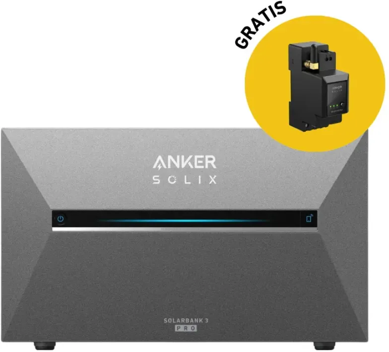 Anker SOLIX Solarbank 3 E2700 Pro 2,68 kWh inkl. Smarter Zähler