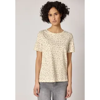 STREET ONE Damen Leo-Shirt mit Foliendetails - 40