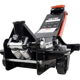 DeTec. Wagenheber Stahl 75–500 mm orange