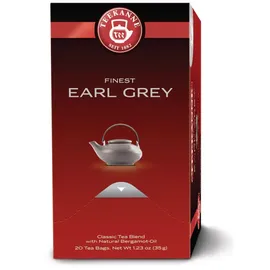Teekanne Premium Earl Grey Schwarzer Tee 20x1,75 g