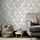 Sublime Vliestapete Damask 10 m x 52 cm Grau