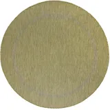 KADIMA DESIGN Balkonteppich Einfarbig 200 x 200 cm Grün