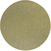 KADIMA DESIGN Balkonteppich Einfarbig 200 x 200 cm Grün