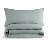 Blumtal Musselin Blau 135 x 200 cm + 40 x 80 cm
