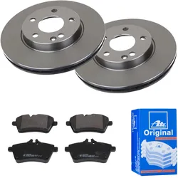ATE Bremsensatz, Scheibenbremse vorne rechts links belüftet 276mm für MERCEDES-BENZ A1694201020 1694201020 A1694210812 1420-22117