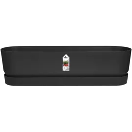 elho Greenville Ø 69 x 18,5 cm Schwarz