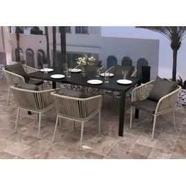 MCW MCW-N41 Gartenstuhl 2er-Set 0 x 0 x 0 cm grau